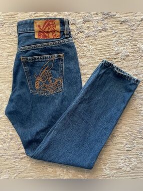 Vivienne Westwood - all cotton blue denim jeans Size 30W x 28L
